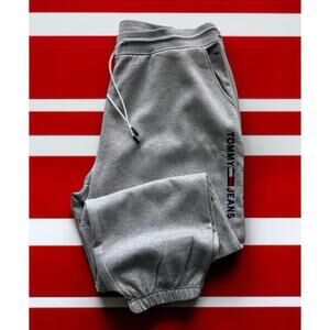 Tommy Hilfiger $79 Women's GRAY  Size XXL  Logo  Sweatpants Jagger  Pants